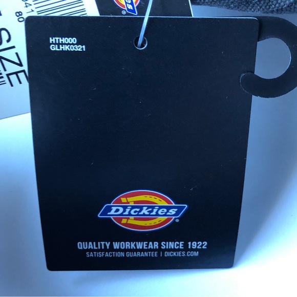 NEW DICKIES Cap Washed Canvas Hat Black Adjustable Snapback One Size Men’s - Picture 8 of 15